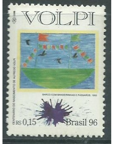 C1988  - ALFREDO VOLPI E ALBERTO GUIGNARD -  TELA DE VOLPI  1996 NOVO 5299